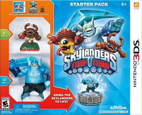 Περισσότερες πληροφορίες για "Activision Skylanders: Trap Team - Starter Pack (Nintendo 3DS)"