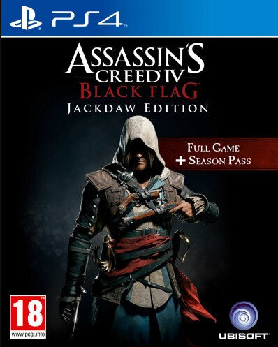 Περισσότερες πληροφορίες για "Bigben Interactive Assassin’s Creed IV Black Flag Jackdaw Edition (PlayStation 4)"