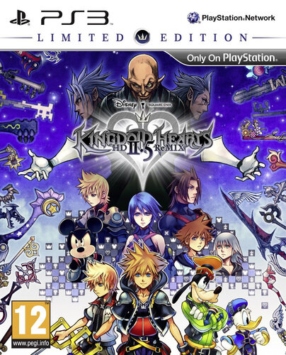 Περισσότερες πληροφορίες για "Square Enix Kingdom Hearts: HD 2.5 ReMIX - Limited Edition (PlayStation 3)"