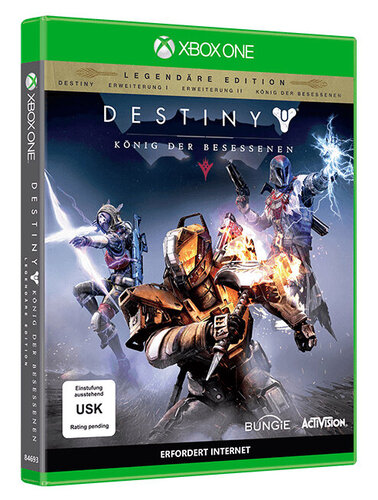 Περισσότερες πληροφορίες για "Activision Destiny: König der Besessenen - Legendäre Edition (Xbox One)"