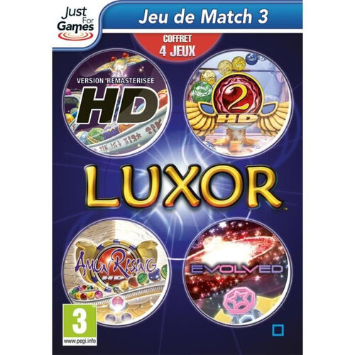 Περισσότερες πληροφορίες για "Just for Games Luxor 4-pack (PC)"