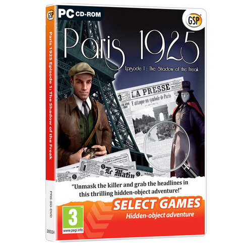 Περισσότερες πληροφορίες για "Avanquest Select Games: Paris 1925 (PC)"