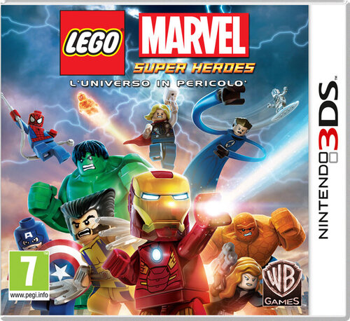 Περισσότερες πληροφορίες για "Warner Bros Lego Marvel Super Heroes: Universo in Pericolo (Nintendo DS)"