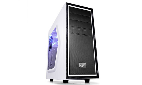 Περισσότερες πληροφορίες για "DeepCool Tesseract White SW (Midi Tower)"