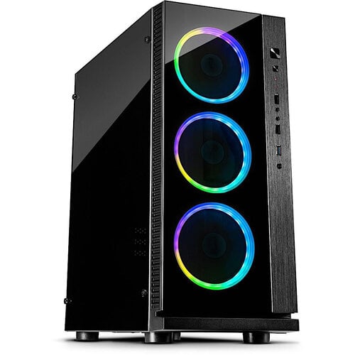 Περισσότερες πληροφορίες για "Inter-Tech W-III RGB (Tower/Μαύρο)"