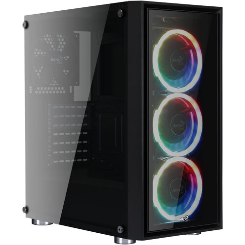 Περισσότερες πληροφορίες για "Aerocool Quartz REVO (Midi Tower/Μαύρο)"