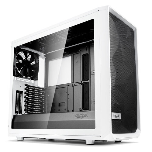 Περισσότερες πληροφορίες για "Fractal Design Meshify S2 White – TG (Midi Tower/Άσπρο)"