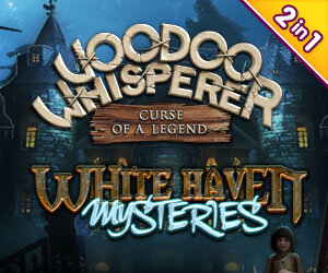 Περισσότερες πληροφορίες για "Denda Voodoo Whisperer: Curse of a Legend & White Haven Mysteries Bundel (2-in-1) (PC)"