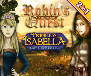 Περισσότερες πληροφορίες για "Denda Princess Isabella: Return of the Curse en Robins Quest: A Legend Born Bundel (2-in-1) (PC)"