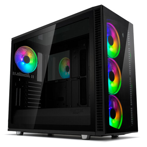 Περισσότερες πληροφορίες για "Fractal Design Define S2 Vision - RGB (Midi Tower/Μαύρο)"