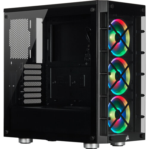 Περισσότερες πληροφορίες για "Corsair iCUE 465X RGB (Midi Tower/Μαύρο)"