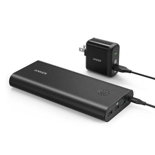 Περισσότερες πληροφορίες για "Anker PowerCore+ 26800mAh & PowerPort+ (Μαύρο/26800mAh)"