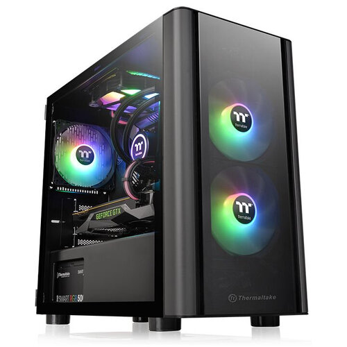 Περισσότερες πληροφορίες για "Thermaltake V150 TG (Micro Tower/Μαύρο)"