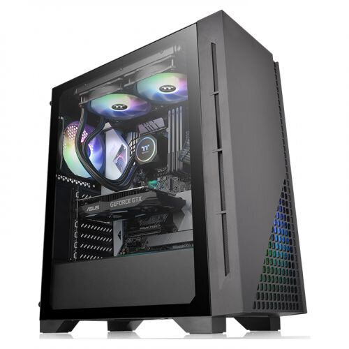 Περισσότερες πληροφορίες για "Thermaltake H330 (Midi Tower/Μαύρο)"