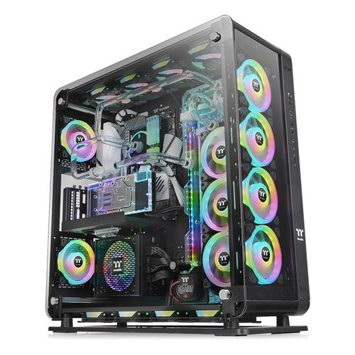 Περισσότερες πληροφορίες για "Thermaltake Core P8 TG (Full Tower/Μαύρο)"