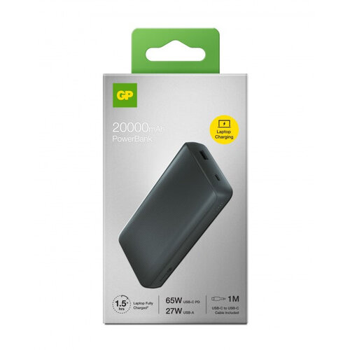 Περισσότερες πληροφορίες για "GP Batteries Portable PowerBank T20B (Γκρι/20000mAh)"