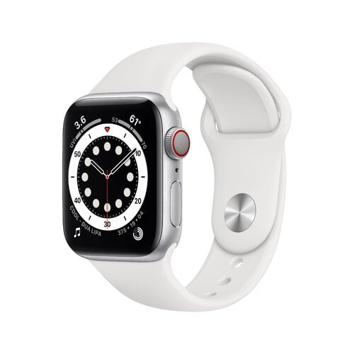 Περισσότερες πληροφορίες για "Apple Watch Series 6 (40mm/LTE/Ασημί/Αλουμίνιο)"