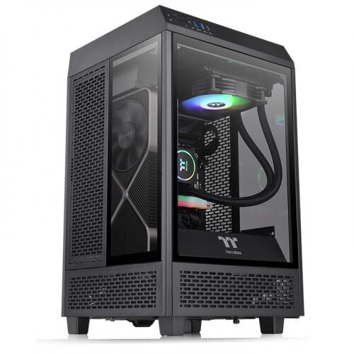 Περισσότερες πληροφορίες για "Thermaltake The Tower 100 (Mini Tower/Μαύρο)"