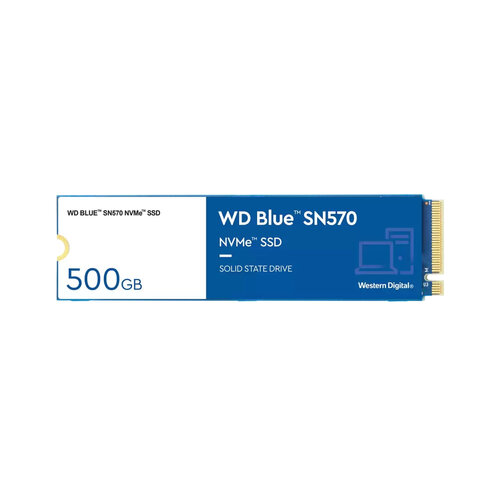 Περισσότερες πληροφορίες για "Western Digital WD Blue SN570 (500 GB/PCI Express 3.0)"
