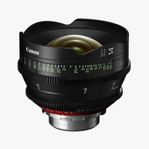 Περισσότερες πληροφορίες για "Canon CN-E 14mm T3.1 FP X"