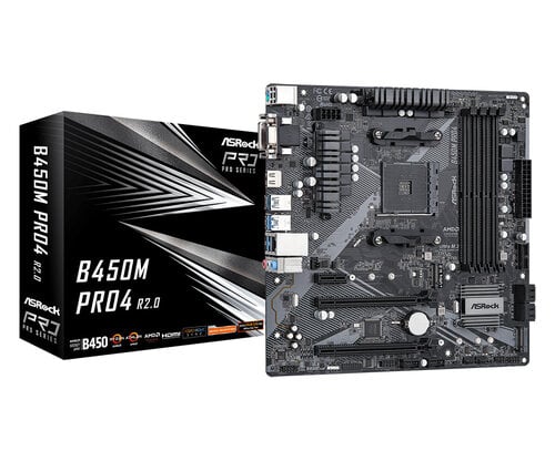 Περισσότερες πληροφορίες για "Asrock B450M Pro4 R2.0"