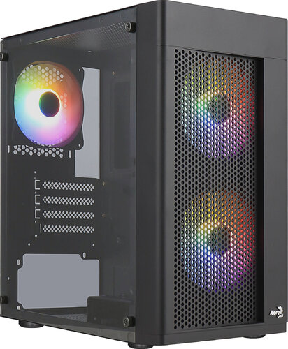 Περισσότερες πληροφορίες για "Aerocool Hexform (Mini Tower/Μαύρο)"