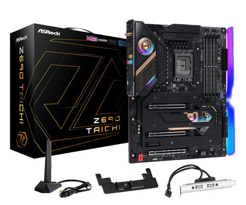 Περισσότερες πληροφορίες για "Asrock Z690 Taichi"