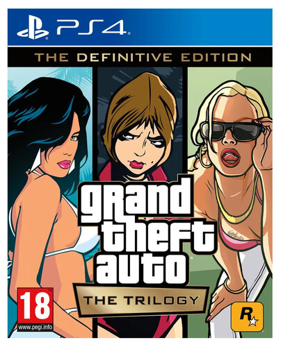 Περισσότερες πληροφορίες για "Rockstar Games Grand Theft Auto: The Trilogy – Definitive Edition (PlayStation 4)"