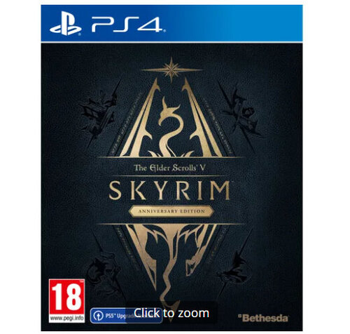 Περισσότερες πληροφορίες για "GAME The Elder Scrolls V Skyrim Anniversary Edition (PlayStation 4)"