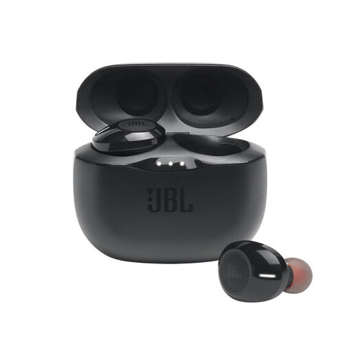 Περισσότερες πληροφορίες για "JBL JBLT125TWSWHTAM (Μαύρο)"