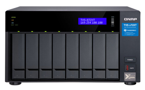 Περισσότερες πληροφορίες για "QNAP TVS-872XT-i5-16G 48TB 8x6TB Seagate IronWolf Pro 8 Bay NAS Desktop"