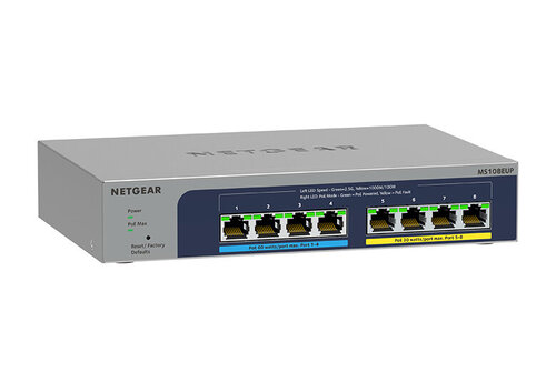 Περισσότερες πληροφορίες για "NETGEAR MS108EUP"