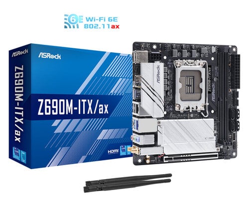 Περισσότερες πληροφορίες για "Asrock Z690M-ITX/ax"