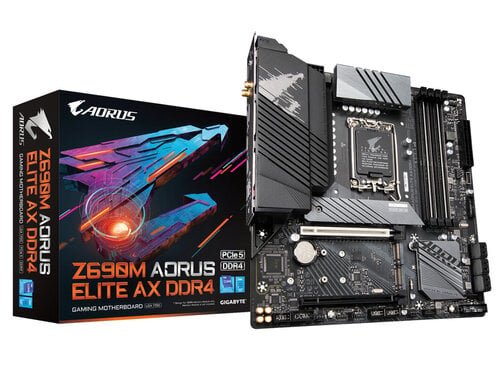 Περισσότερες πληροφορίες για "Gigabyte Z690M AORUS ELITE AX DDR4"