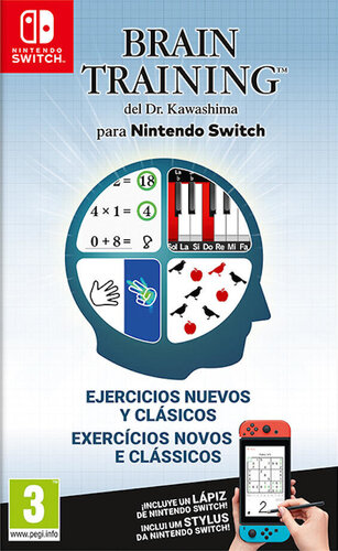 Περισσότερες πληροφορίες για "Nintendo Dr Kawashima’s Brain Training for (Nintendo Switch)"