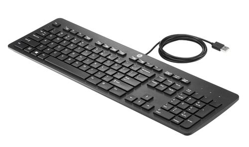Περισσότερες πληροφορίες για "HP USB Business Slim Keyboard (Μαύρο/USB)"