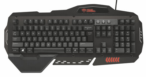 Περισσότερες πληροφορίες για "Trust GXT 850 Metal Gaming Keyboard ND (Μαύρο/USB/LED)"