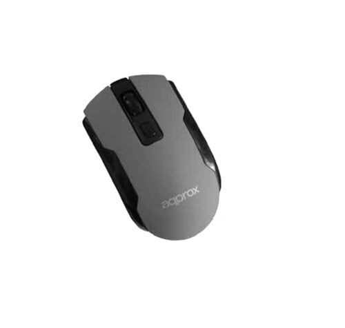 Περισσότερες πληροφορίες για "Approx Wireless Optical Mouse Grey (Γκρι/RF Wireless)"