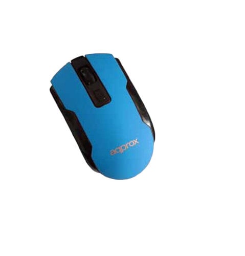 Περισσότερες πληροφορίες για "Approx Wireless Optical Mouse Light Blue (Μπλε/RF Wireless)"