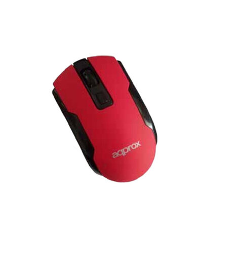 Περισσότερες πληροφορίες για "Approx Wireless Optical Mouse Red (Κόκκινο/RF Wireless)"