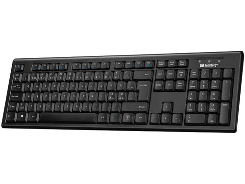 Περισσότερες πληροφορίες για "Sandberg USB Wired Office Keyboard Nord (Μαύρο/USB)"