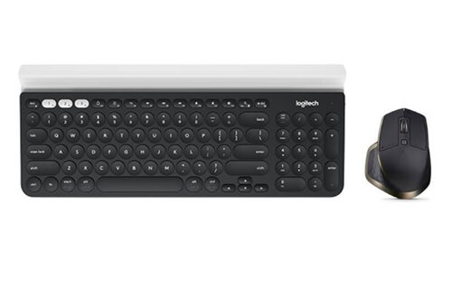 Περισσότερες πληροφορίες για "Logitech 910-004362+920-008034 (Μαύρο, Άσπρο/RF Wireless + Bluetooth)"