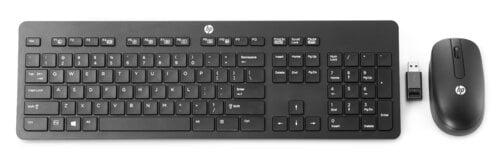 Περισσότερες πληροφορίες για "HP Wireless Business Slim Keyboard & Mouse (Μαύρο/RF Wireless)"