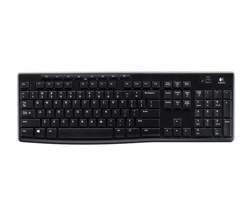 Περισσότερες πληροφορίες για "Logitech K270 (Μαύρο/RF Wireless)"