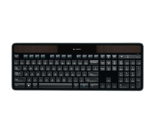 Περισσότερες πληροφορίες για "Logitech K750r (Μαύρο/RF Wireless)"