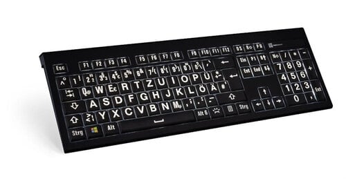 Περισσότερες πληροφορίες για "Logickeyboard LKB-LPWB-APBH-DE (Μαύρο, Άσπρο/USB)"