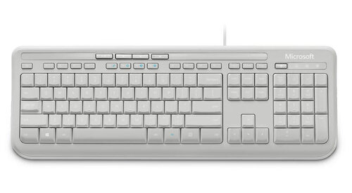 Περισσότερες πληροφορίες για "Microsoft Wired Keybaord 600 (Άσπρο/USB)"