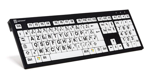 Περισσότερες πληροφορίες για "Logickeyboard NERO (Μαύρο, Άσπρο/USB)"