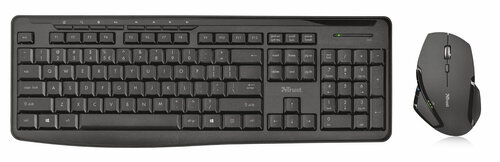 Περισσότερες πληροφορίες για "Trust Evo Silent Wireless Keyboard with Mouse IT (Μαύρο/RF Wireless)"