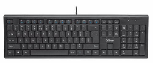 Περισσότερες πληροφορίες για "Trust Nola Multimedia Keyboard FR (Μαύρο/USB)"